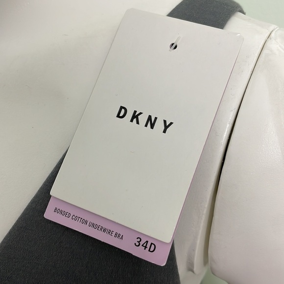 DKNY Bonded Cotton Underwire Bra NEW - Picture 5 of 9